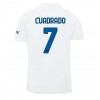 Inter Milan Juan Cuadrado #7 Bortedrakt 2023-24 Kortermet